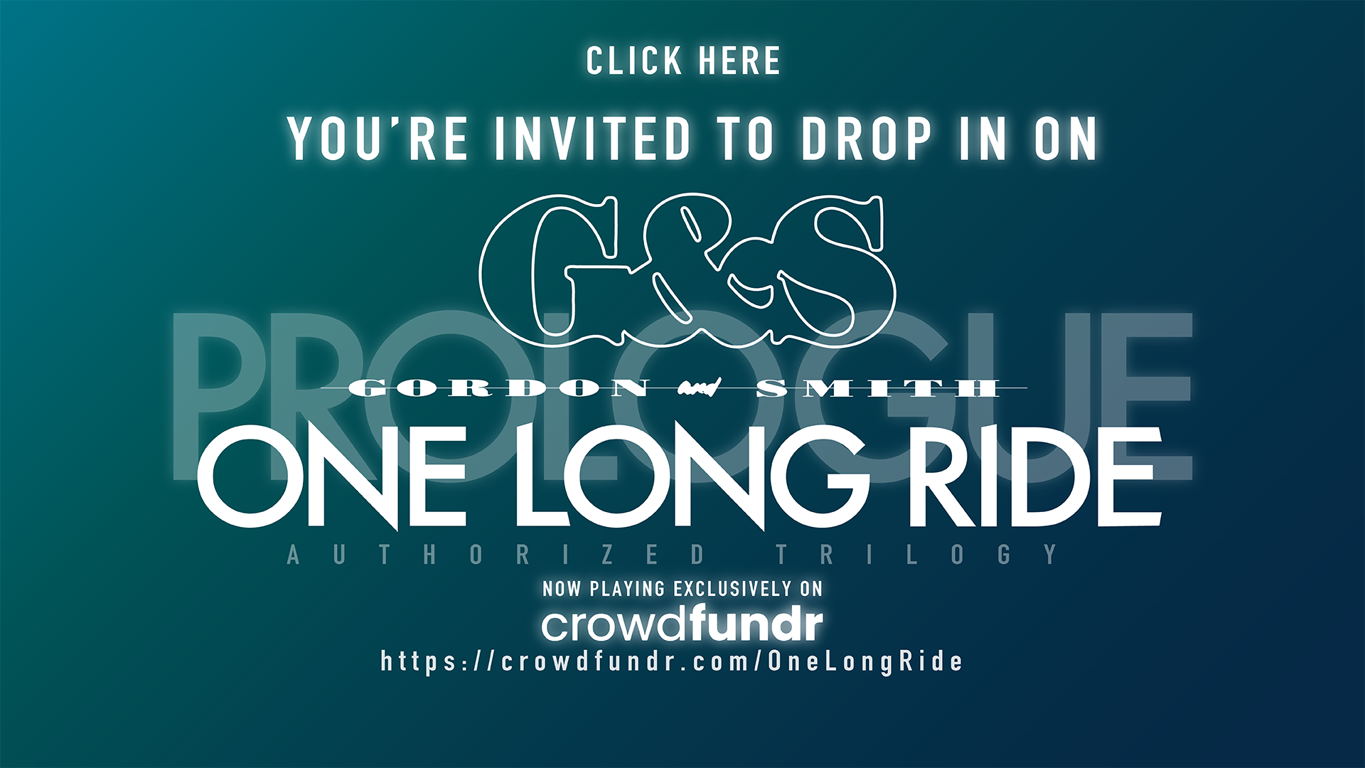 G & S One Long Ride Prologue